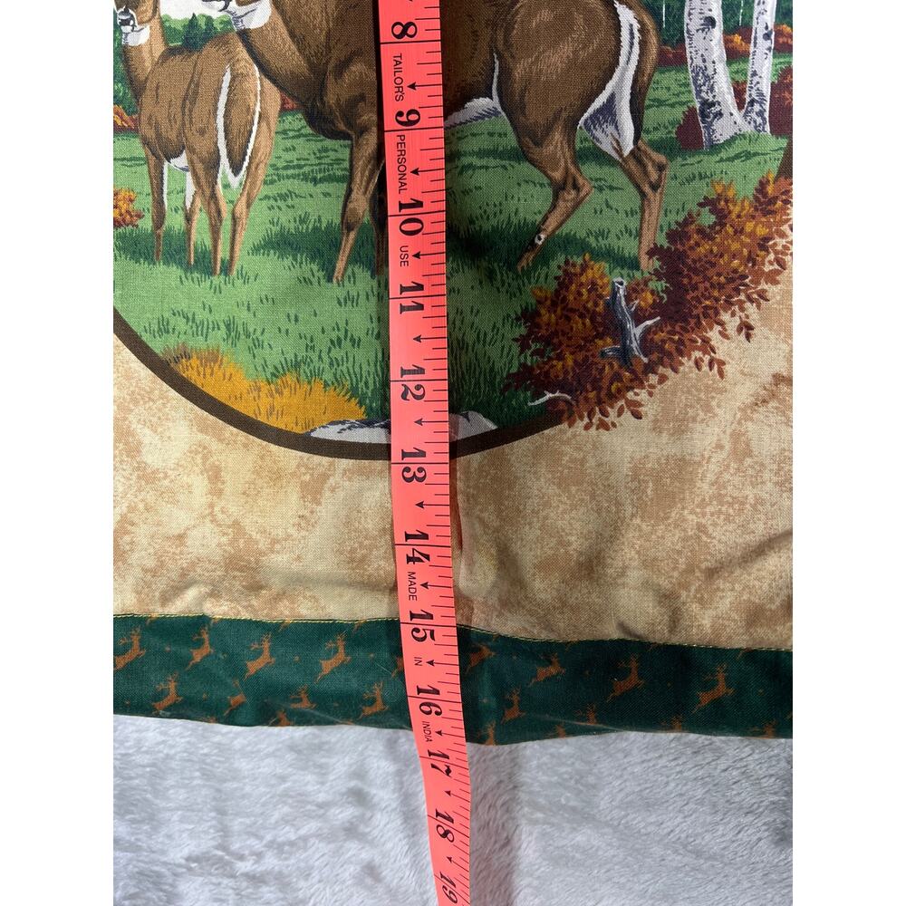 Handmade Deer Outdoors Print Tote Bag Nature Forest Shoulder Bag Canvas Style - Picture 9 of 10